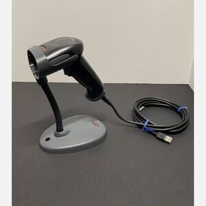 Honeywell HH660-1-UL-INT 2D Barcode Scanner With Stand - 9 foot USB Cable